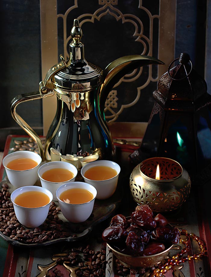 قهوة عربية بالزعفران